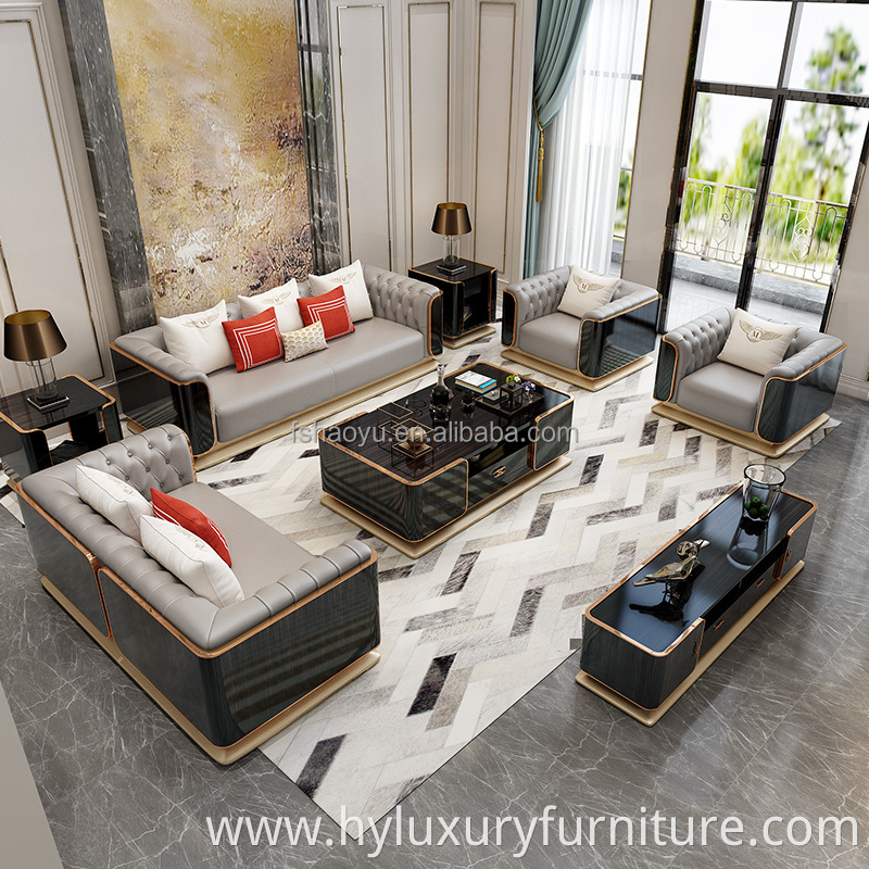 hotel lobby furniture living room luxury leather sofas set round couch living room sofas